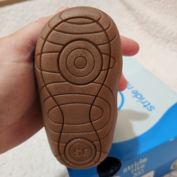 NEW Stride Rite 360 Toddler Girl's Bianca Brown Boot SIZE 3 Infant - Picture 3 of 5